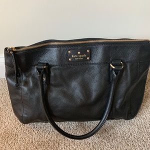 Kate Spade Black Leather Purse